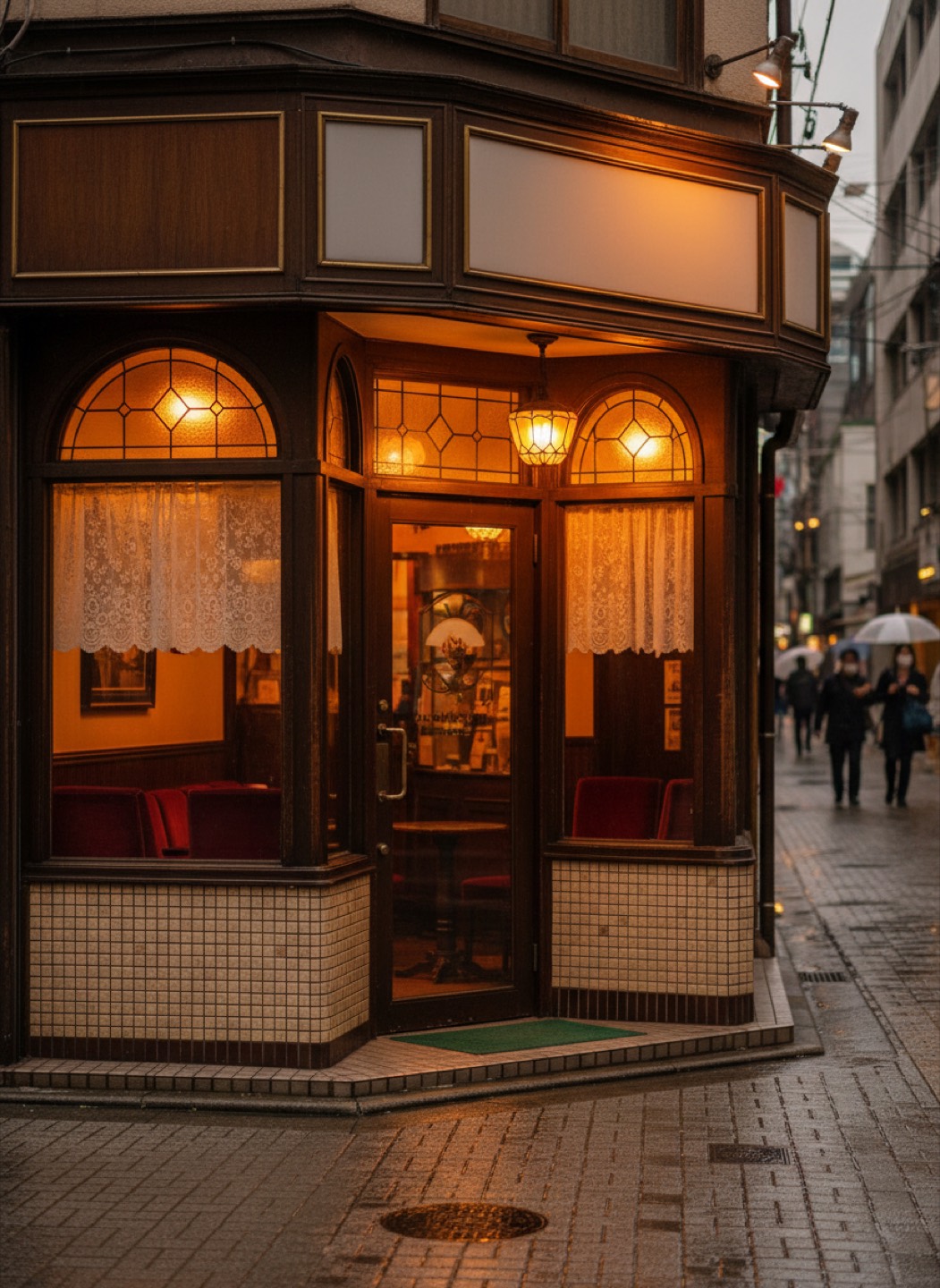 カフェすず風 横浜の店先